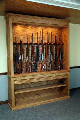 Gunsafe with Roll Top Doors