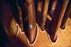 Leather inserts for gunstocks