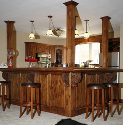 Custom made bar
